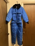 Walls Blizzard Pruf Insulated Coveralls Womens 12-14 Reg Blue Snow Suit. Fixed Price $80.00.