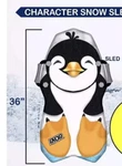 Kids Children Boys Girls Winter Fun Rydr 36" Penguin Classic Snow Slider Sled. Fixed Price $79.99.
