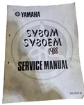Yamaha SV80M, SV80EM 1988 Snowmobile Service Manual 85G-28197-20. Fixed Price $43.66.