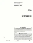 Sea-doo Parts Manual Book 2000 Gs 5644 / 5827. Fixed Price $19.50.