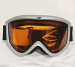 Smith Optics Cylindrical Series Snocross Ski Snowmobile Goggles Silver. Fixed Price $14.95.