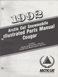 1992 Arctic Cat Cougar Snowmobile Parts Manual P/n 2254-744. Fixed Price $24.19.