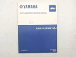Yamaha Snowmobile Service Manual 2004 RXW10J RXW10SJ LIT-12618-02-33 B15441. Fixed Price $8.99.
