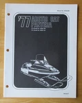 1977 Arctic Cat Pantera Snowmobile Parts Manual List 0185-079. Fixed Price $11.99.