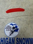 Ski-doo Snowmobile 516000225 Red Reflector Decal O.e.m. N.o.s. Qty. Fixed Price $13.50.