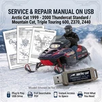 Arctic Thundercat St Mountain 1998 - 2000 Service Repair Shop Manual Usb. Fixed Price $23.99.