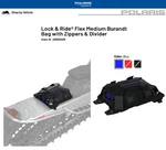 Polaris Lock & Ride Flex Medium Burandt Bag With Zippers Divider, BLUE-2890009. Fixed Price $349.99.