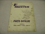 1971 Evinrude Skeeter Snowmobile Parts Catalog E2010-A E2015 E2051-A. Fixed Price $14.95.