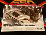 80 John Deere Sportfire 440 Snowmobile Poster Vintage Sled Hard Look. Fixed Price $21.88.