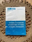 Yamaha Snowmobile Owners Manual VX500C/VX500ERC Used Pn LIT-12628-02-01. Fixed Price $12.99.