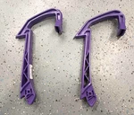 Oem Arctic Cat Snowmobile Purple Ski Loops Handles Saddleless 8639-047. Fixed Price $50.96.