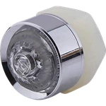 Highsider 255-016 Mono Led Taillight, Chrome. Fixed Price $44.99.