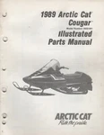 1989 Arctic Cat Snowmobile Cougar Parts Manual 2254-490 (549). Fixed Price $20.98.