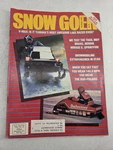 Goer Magazine November 1982 Utah Snowmobiling Yamaha V-max Snowmobile. Fixed Price $14.95.