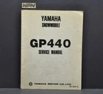 Vintage 1976 Yamaha GP440 Snowmobile Shop Service Manual LIT-12618-A1-00. Fixed Price $39.99.