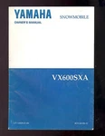 1984 Yamaha VX600SXA Snowmobile Owner Manual. Fixed Price $23.99.