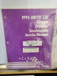 Nos Arctic Cat 1995 Cougar Prowler Service Manual 2255-131 Artic. Fixed Price $28.50.