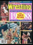 2RF81 Sting Flair Hogan Lawler Hebner Signed Wrestling Magazine W/coa. Fixed Price $240.00.