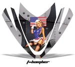 Sled Hood Graphic Decals Stickers For Arctic Cat Series 2007-2011 Tbomber. Fixed Price $69.95.