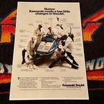 77 Kawasaki Sno-jet Sst Snowmobile Poster Vintage Sled ((rumor)). Fixed Price $21.88.