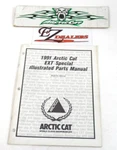 Arctic Cat 1991 Ext Special Illustrated Parts Manual 2254-663 (#2). Fixed Price $16.99.