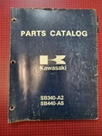 Kawasaki SB340 A2 SB440 A5 Drifter Snowmobile Parts Catalog. Fixed Price $20.00.