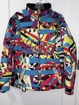 Castle X Twist Women Snowmobile Jacket Insulated Neon Colorblock Size. Fixed Price $65.00.