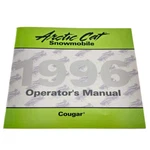 Arctic Cat 1996 Cougar Snowmobile Operators Manual, 2255-253. Fixed Price $163.95.