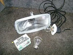 New Vintage Universal Snowmobile Headlight 12 Volt W/ Bulb John Deere Ski. Fixed Price $14.92.