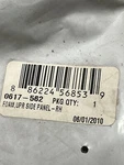 0617-562 Arctic Cat Upper Side Panel Foam Rh New Oem. Fixed Price $18.89.