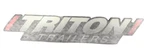 Triton 09362 Trailer Brand Logo Decal - Pack. Fixed Price $26.99.