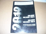 Polaris Snowmobile 2012 600 Rush Pro-r 800 Owners Manual Oem Used. Fixed Price $19.99.