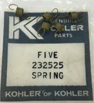 Pk Genuine Kohler 232525 Snowmobile Retractable Starter Springs Fits K309-1. Fixed Price $24.00.