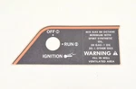 New Oem Arctic Cat 0211-743 Dash Decal Nos. Fixed Price $17.56.