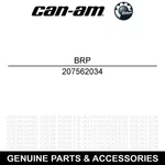 Brp Ski-doo Can-am Oem Hex. Flanged Screw M6 20, Scotch Grip 207562034. Fixed Price $7.95.