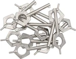 Asp Steel Jammed Restraints Pentagon Handcuff Keys Pack Of 12 - 56523. Fixed Price $39.84.
