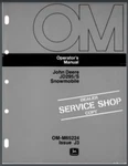1974 John Deere JD295/S Snowmobile Owner Service Manual 34 Pages. Fixed Price $19.95.