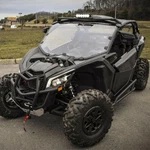 Kemimoto Front Full Windshield Hard Coated For Can Am Maverick X3 /max Xrs 17-26. Fixed Price $218.99.