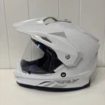 Fly Racing Medium Trekker Helmet. Dot Fmvss NO.18 Certified 57-58CM. Fixed Price $64.99.
