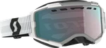 Scott Fury Snow Goggles White Enhancer Aqua Chrome 278605-0002351. Fixed Price $71.76.