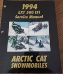 1994 Arctic Cat Ext 580 Efi Service Repair Shop Manual 2255-007. Fixed Price $67.99.