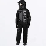 Fxr Racing Youth Helium Monosuit Black/charcoal/grey Size 4. Fixed Price $219.34.