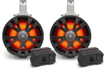 Ecoxgear ETA08 Amplified Tower Black Speakers + Batteries 2PK Utv Sxs Boat. Fixed Price $1163.99.