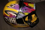 Vintage 90S Bieffe Supers Pro GR-1400 Motorcycle Helmet Yellow Italy Large Rare. Fixed Price $199.99.