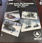 1992 Arctic Cat Snowmobile Jag & Panther Service Manual 2254-729 (343). Fixed Price $29.99.