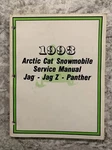 1993 Arctic Cat Snowmobile Service Manual Jag Z Panther Oem 2254-826. Fixed Price $20.00.