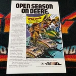 79 John Deere Trailfire Spitfire Snowmobile Poster Vintage Sled Open House. Fixed Price $21.88.