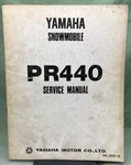 Genuine Yamaha LIT-12618-A2-00 Snowmobile PR440 Service Manual 1976. Fixed Price $17.44.