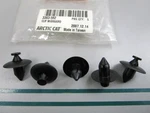 New Oem (lot Of 5) 3303-592 Arctic Cat Clip Mudguard 0810. Fixed Price $8.52.