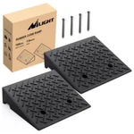 Nilight 7.9 Inch 7000LBS Load Capacity Rise Height Heavy Duty Rubber Curb Ramp. Fixed Price $129.99.